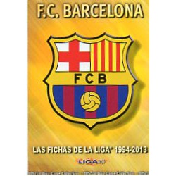 Escudo Mate Barcelona 28 Las Fichas de la Liga 2013 Official Quiz Game Collection