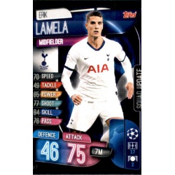 Erik Lamela Tottenham Hotspur SU7 Match Attax Extra 2019-20