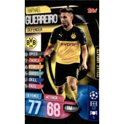 Raphael Guerreiro Borussia Dortmund SU17 Match Attax Extra 2019-20