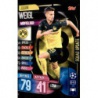 Julian Weigl Borussia Dortmund SU18 Match Attax Extra 2019-20