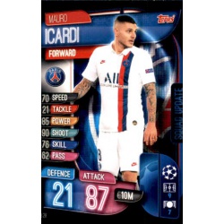 Mauro Icardi PSG SU28 Match Attax Extra 2019-20