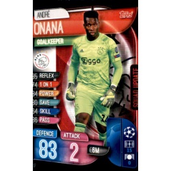 Andre Onana Ajax SU37 Match Attax Extra 2019-20