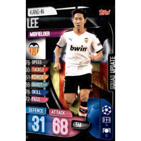 Kevin Gameiro Valencia SU60 Match Attax Extra 2019-20