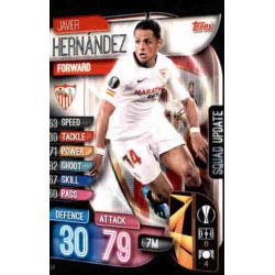 Javier Hernandez Sevilla SU64 Match Attax Extra 2019-20