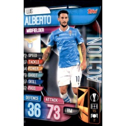 Luis Alberto SS Lazio Action AC23 Match Attax Extra 2019-20
