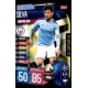 David Silva Manchester City Captain C1 Match Attax Extra 2019-20