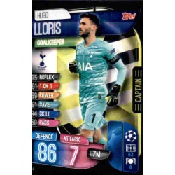 Hugo Lloris Tottenham Hotspur Captain C4 Match Attax Extra 2019-20