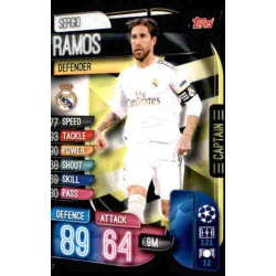 Sergio Ramos Real Madrid Captain C7 Match Attax Extra 2019-20