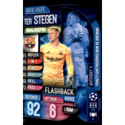 Marc-Andre ter Stegen Barcelona Flashback FB5 Match Attax Extra 2019-20