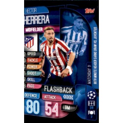 Hector Herrera Atlético Madrid Flashback FB6 Match Attax Extra 2019-20
