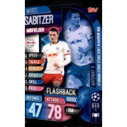 Marcel Sabitzer RB Leipzig Flashback FB11 Match Attax Extra 2019-20