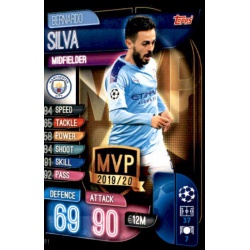 Bernardo Silva Manchester City MVP1 Match Attax Extra 2019-20