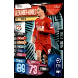 Trent Alexander-Arnold Liverpool Rising Stars RS2 Match Attax Extra 2019-20