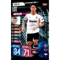 Kang-In Lee Valencia Rising Stars RS8 Match Attax Extra 2019-20