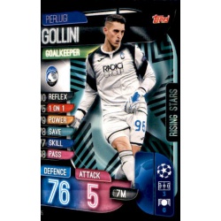 Pierluigi Gollini Atalanta BC Rising Stars RS15 Match Attax Extra 2019-20