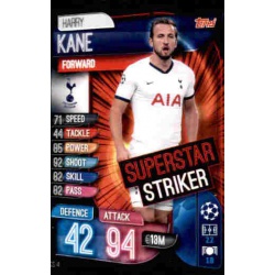 Harry Kane Tottenham Hotspur Superstar Striker SS4 Match Attax Extra 2019-20