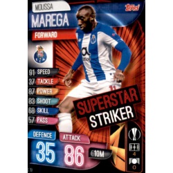 Moussa Marega Porto Superstar Striker SS19 Match Attax Extra 2019-20