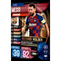 Lionel Messi Barcelona All-Time Record Holder RH2