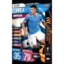 Joaquín Correa SS Lazio Super Boost SB23 Match Attax Extra 2019-20