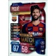 Gerard Pique Barcelona Man of the Match MM17 Match Attax Extra 2019-20