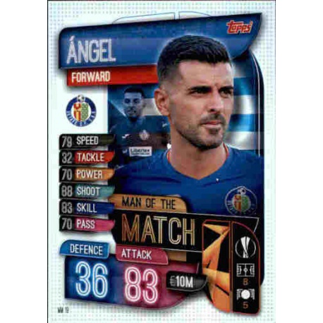 Angel Getafe Man of the Match MM19 Match Attax Extra 2019-20