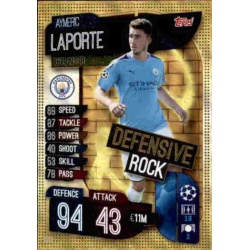 Aymeric Laporte Manchester City Defensive Rock DR1 Match Attax Extra 2019-20