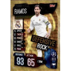 Sergio Ramos Real Madrid Defensive Rock DR4 Match Attax Extra 2019-20