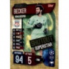Alisson Becker Liverpool Shutout Superstar SO2 Match Attax Extra 2019-20