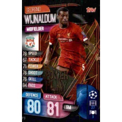 Georginio Wijnaldum Liverpool Power Play PP3 Match Attax Extra 2019-20