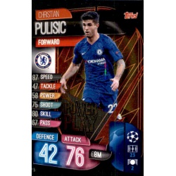 Christian Pulisic Chelsea Power Play PP5 Match Attax Extra 2019-20