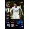 Heung-Min Son Tottenham Hotspur Gold Limited Edition LE4G Match Attax Extra 2019-20