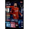 Mohamed Salah Liverpool Blue Limited Edition LE6 Match Attax Extra 2019-20