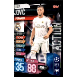 Luka Jovic Real Madrid Action AC7 Match Attax Extra 2019-20
