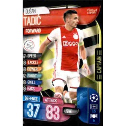 Dušan Tadic Ajax Captain C16 Match Attax Extra 2019-20