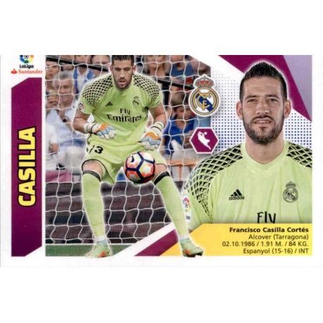 Casilla Real Madrid 2 Ediciones Este 2017-18