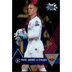 Marc-André ter Stegen Barcelona 2 Topps Crystal Hi-Tech 2019-20