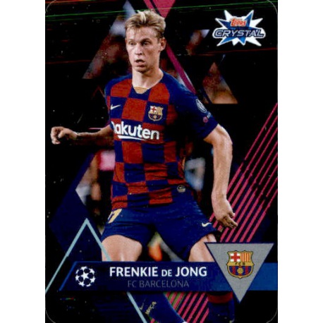 Frenkie de Jong Barcelona 3 Topps Crystal Hi-Tech 2019-20
