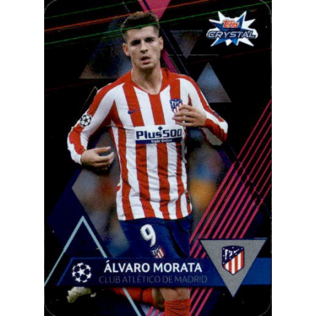 Álvaro Morata Atlético Madrid 10 Topps Crystal Hi-Tech 2019-20
