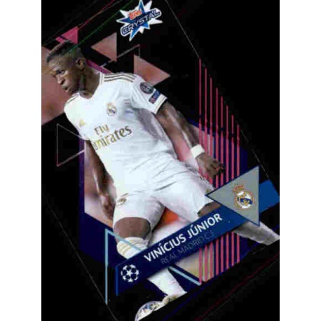 Vinícius Junior Real Madrid 12 Topps Crystal Hi-Tech 2019-20