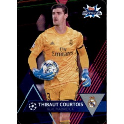Thibault Courtois Real Madrid 13 Topps Crystal Hi-Tech 2019-20