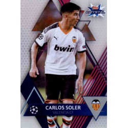 Carlos Soler Valencia 17 Topps Crystal Hi-Tech 2019-20