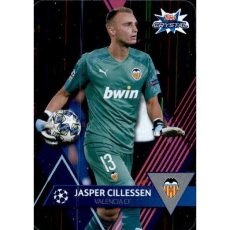 Jasper Cillessen Valencia 20 Topps Crystal Hi-Tech 2019-20