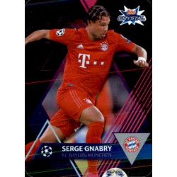 Serge Gnabry Bayern Munchen 25 Topps Crystal Hi-Tech 2019-20