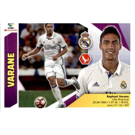Varane Real Madrid 5 Ediciones Este 2017-18