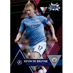 Kevin De Bruyne Manchester City 42 Topps Crystal Hi-Tech 2019-20