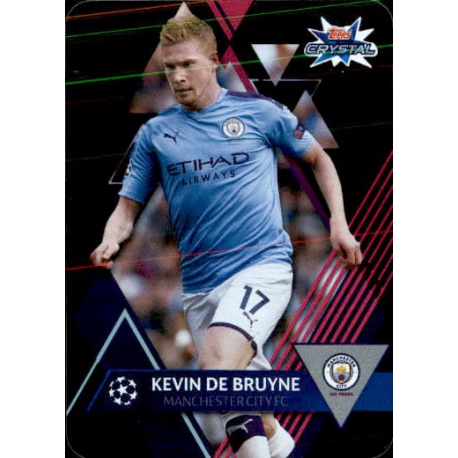 Kevin De Bruyne Manchester City 42 Topps Crystal Hi-Tech 2019-20