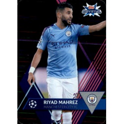 Riyad Mahrez Manchester City 45 Topps Crystal Hi-Tech 2019-20