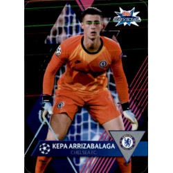 Kepa Arrizabalaga Chelsea 47 Topps Crystal Hi-Tech 2019-20