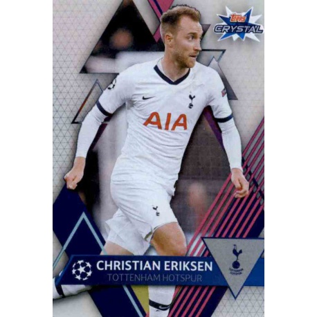 Christian Eriksen Tottenham Hotspur 51 Topps Crystal Hi-Tech 2019-20