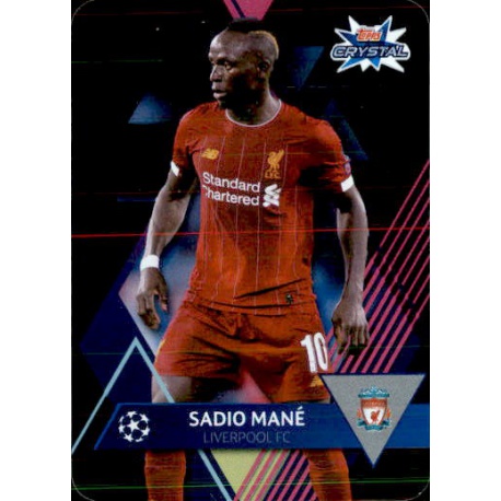 Sadio Mané Liverpool 56 Topps Crystal Hi-Tech 2019-20